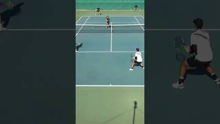 복식팁-첫발리로 찬스를 만들고 세컨발리로 득점하라! #정진화테니스레슨 #테니스 #tennis