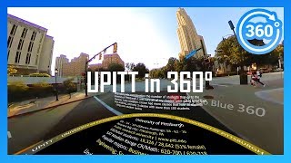 [2020] PITTSBURGH UNIVERSITY in 360° (walking/driving campus tour)