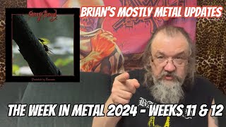 The Week in Metal - Weeks 11 & 12 - Double Feature! Thrash! Raw Black Metal! Electronic Goregrind!?!