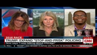 CNN Dr Jason Johnson on Trump Birther and Stop & Frisk 9/22/16