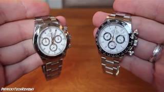 Rolex Daytona Ref. 116520 white in comparison with the new Rolex Daytona Ref. 116500LN