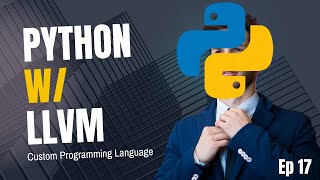 Making a Programming Language with Python and LLVM: Episode 17 - Exporting to EXE
