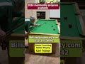 SPIN CAROM OFF 5 BALL TO POCKET THE 9 BALL. #billiardtricks #shorts #trickshot #trickshots