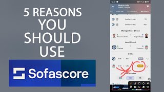 These are the main reasons sofascore is the best | Prediction tool | My winning strategy revealed