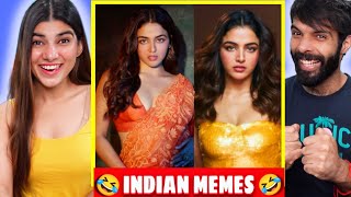 Dank indian Memes😂🤣 Double meaning memes REACTION | wah bete mauj kardi |