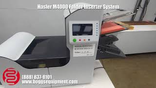 Hasler M4000 Folder Inserter System