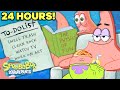 24 Hours inside Patrick's House! 🏚 | SpongeBob
