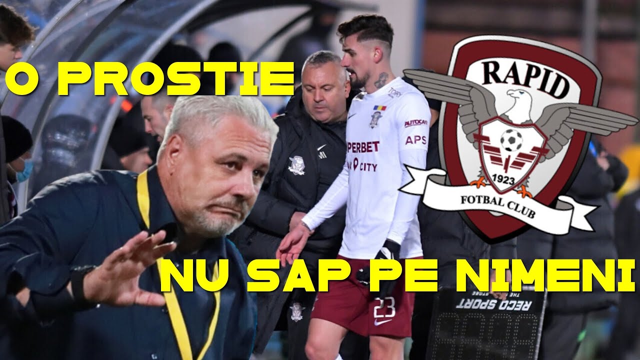 Marius Șumudică a pus punct speculațiilor despre venirea sa la Rapid: ”Nu sap pe nimeni!”