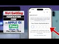 Fix- Apple ID Verification Code Not Received!