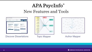 APA PsycInfo Research Services: Feature Spotlight #2