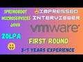 3-7 Years Interview Experience | Java | Spring Boot | Microservices | VMware