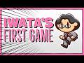 The First Game Satoru Iwata Ever Made