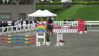 第94回関東学生馬術選手権大会　女子選手権　準々決勝　障害馬術　２年　越後りの　ランヘランバ