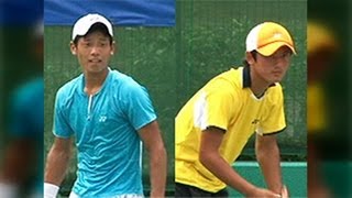 全日本ジュニアテニス選手権'12 U18 準決勝  斉藤貴史 VS 後藤翔太郎