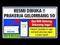 resmi dibuka prakerja gelombang 50 klik gabung sekarang dan pahami tampilan ini agar lolos