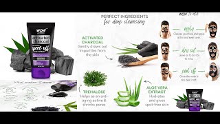 Wow Activated Charcoal Peel Off Mask #activatedcharcoal #wow #peeloffmasks #skincare #mask #viral