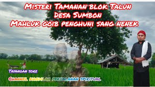 misteri Tamanan blok Talun Desa Sumbon pertemuan nenek mahluk goib