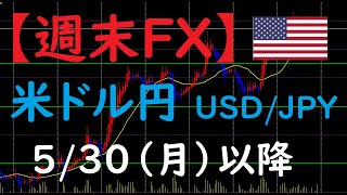 【米ドル】FX今後のトレードポイント 5/30以降（USD/JPY）