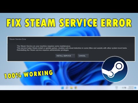 How to Fix Steam Service Error in Windows 11