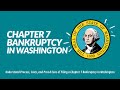 Chapter 7 Bankruptcy Washington: Understand Cost and Qualification in 2021