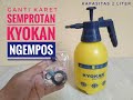 cara mengganti karet semprotan kyokan yang ngempos