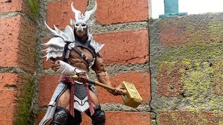 Mortal kombat 11 Shao Kahn action figure review (McFarlane toys)