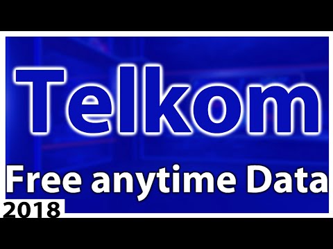How to get Telkom anytime data for free 2018 How to get Telkom anytime data for free 2018