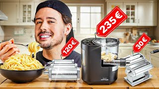 Lohnt sich eine NUDELMASCHINE? 🍝 Billig vs. Teuer!