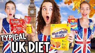 EATING THE TYPICAL BRITISH DIET FOR 24hrs w/The Norris Nuts