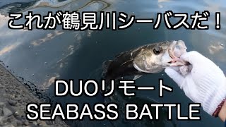 【DUOリモートシーバスバトル】「2週間の都市型河川釣行の結果は…」