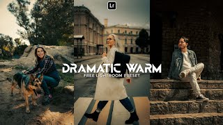 Dramatic Warm Preset | Lightroom Mobile Preset Free DNG | dramatic preset | lightroom preset