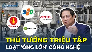 Thủ tướng TRIỆU TẬP loạt 'ÔNG LỚN' công nghệ Vingroup, FPT, Samsung, Nvidia, Intel | CafeLand