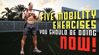 FIVE MOBILITY EXERCISES You Should Be Doing (See Description for Explanation)