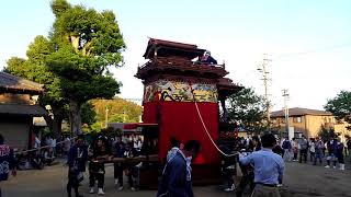 2018/4/29(日)横松地区祭礼 宮入り後の整列②