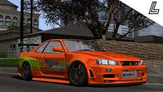 SHARE‼️MOD NISSAN SKYLINE GTR R34 NISMO Z-TUNE @johankamek- - GTA San Andreas