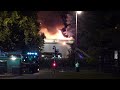 fire at former lma club greenock