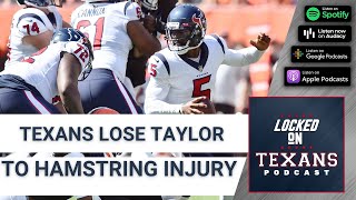 Houston Texans lose Tyrod Taylor to injury | Which players should be called from the practice squad