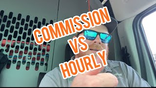 Commission vs hourly in HVAC industry