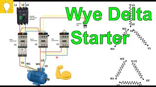 Motor controls Part 3, Wye delta starter (Tagalog)