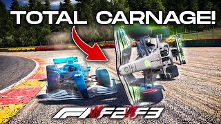 I created the ULTIMATE F1 multi-class race! (F1 vs F2 vs F3)