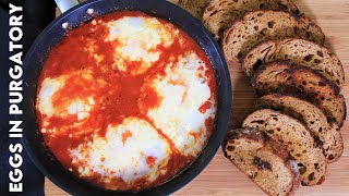 Eggs In Purgatory | Italian Shakshuka! (Stove/Oven Methods) 🍳