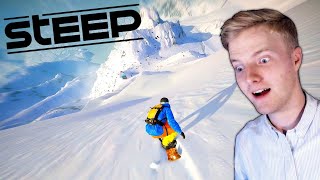 DET VILDESTE SNOWBOARD-SPIL! // Steep PS4 [Dansk] (Reklame for PlayStation Now)