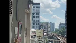 [Strong Motor] SMRT Siemens C651 [205/206] departing (EW9) Aljunied