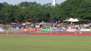 20110521高校総体県予選4x400m予選