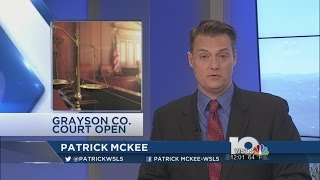 VSP determines nothing dangerous about white substance found at Grayson Co. Courthouse