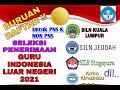 LOWONGAN GURU SEKOLAH INDONESIA LUAR NEGERI (SILN) 2021