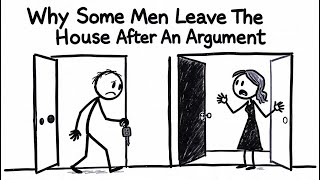 Why Men Walk Out After an Argument (The Real Psychology Behind It)