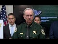 Palm Beach County Sheriff's Office announces arrest of 9 gang suspects