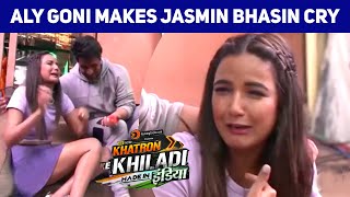 Aly Goni Makes Jasmin Bhasin Cry On The Sets Of Khatron Ke Khiladi - Made In India