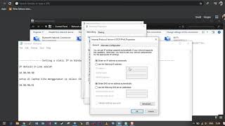 Setting a static IP on Windows 10 and logging into a D Link DGS 1100 08